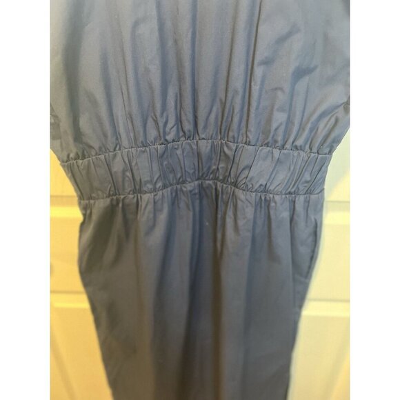 Misa Los Angeles Claudine Dress Size Large Midnight Blue 100% Cotton Coastal NWT - Picture 11 of 13